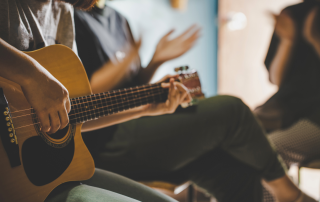 music in a church