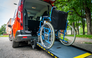 wheelchair accessible car