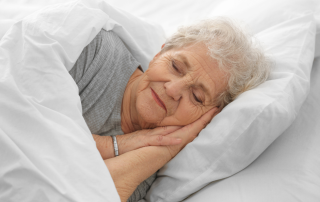 old woman sleeping - OVERNIGHT CARE EXPLAINED